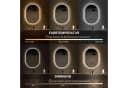 Dripex Badspiegel LED Oval Spiegel mit Uhr und Bluetooth-Lautsprecher Bild 3