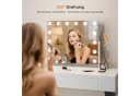 Dripex Schminkspiegel Hollywood mit LED, 3 Lichtfarben & Dimmfunktion Bild 4