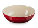 LE CREUSET Servierschale rund Kirschrot 3,2l Steinzeug Bild 1