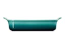 LE CREUSET Backform Tradition rechteckig Bleu Riviera 23cm Bild 3
