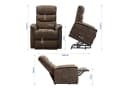 FLEXISPOT Relaxsessel mit Aufstehhilfe, Massage- und USB-Ladeanschluss Bild 1