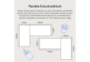 Multifunktionaler Eck-Schreibtisch Bild 5