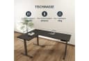 FLEXISPOT Eckschreibtisch Q1/Q3L L-Form 180x120 cm Schwarz Bild 3