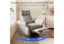 FLEXISPOT Relaxsessel Grau 3D-Kopfstütze 180-225° Armlehnen Bild 4