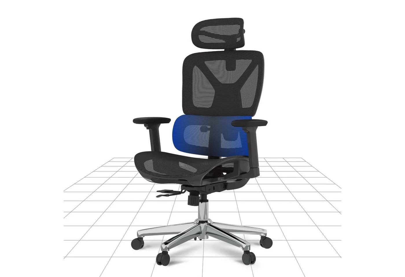 FLEXISPOT Bürostuhl ErgoX, Schreibtischstuhl Premium Ergonomischer 130KG - Bild 2