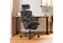 FLEXISPOT Drehstuhl Ergonomischer Bürostuhl 135° Rückenlehne 3D-Kopfstütze Schwarz Bild 3