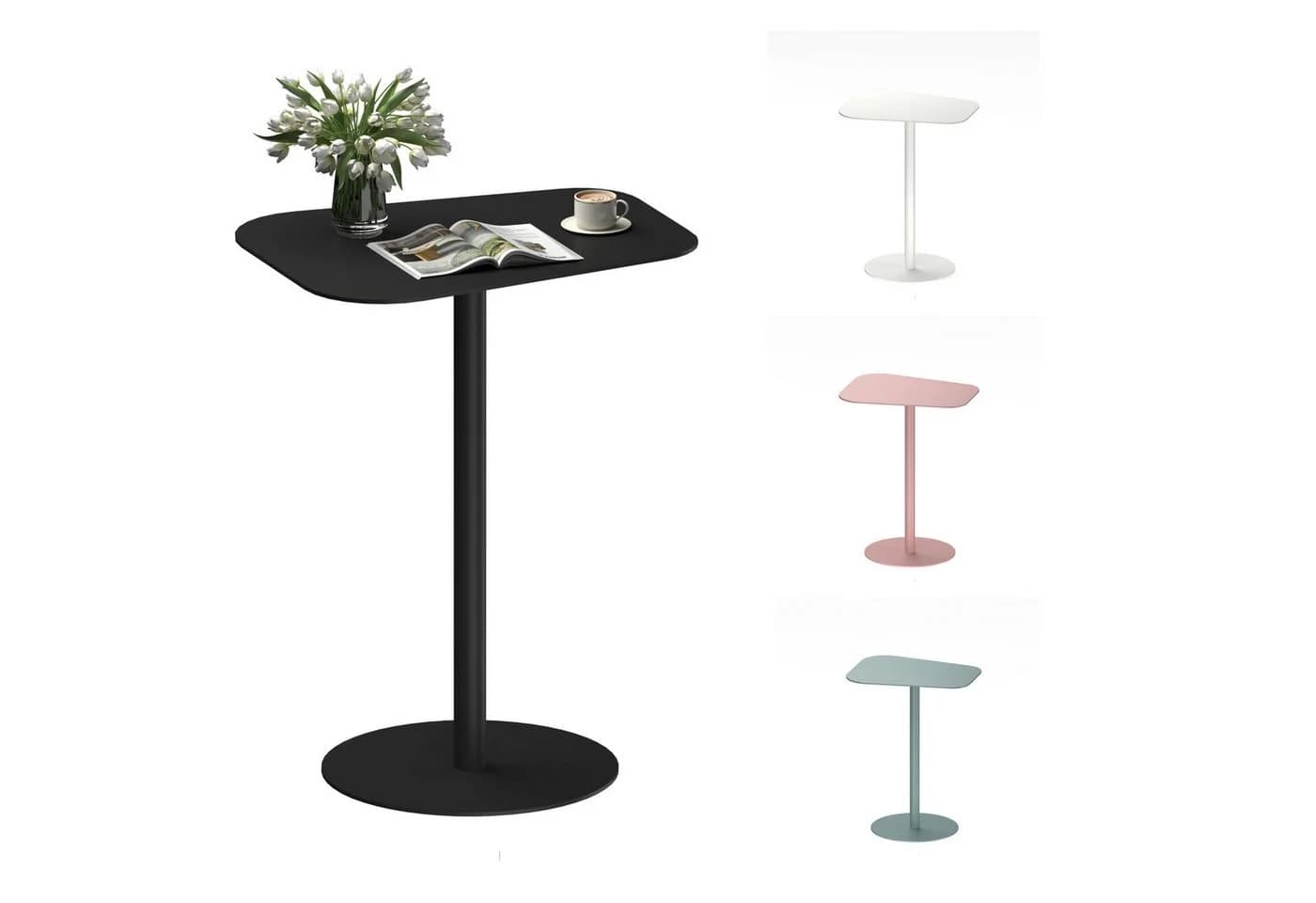 FLEXISPOT Beistelltisch Stahl Schwarz 20 kg Tragkraft - Bild 2