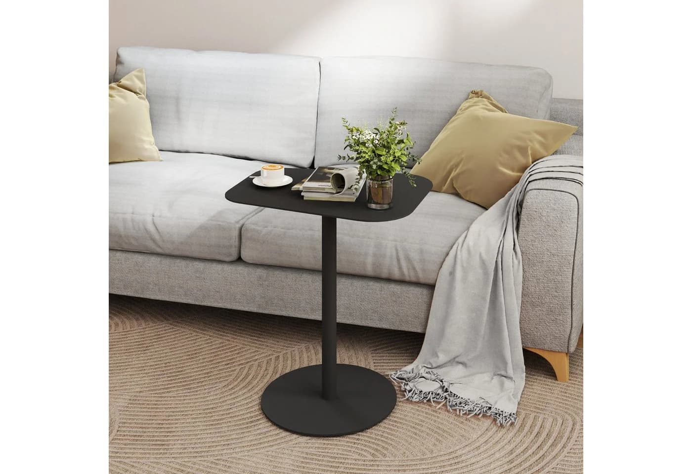 FLEXISPOT Beistelltisch Stahl Schwarz 20 kg Tragkraft - Bild 3