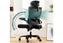 Marsail Bürostuhl Ergonomisch mit Verstellbarer Kopfstütze 3D Klappbaren Armlehnen Bild 4