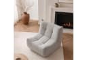 Totnz Sitzsack ergonomisch Chenille Grau Bild 2