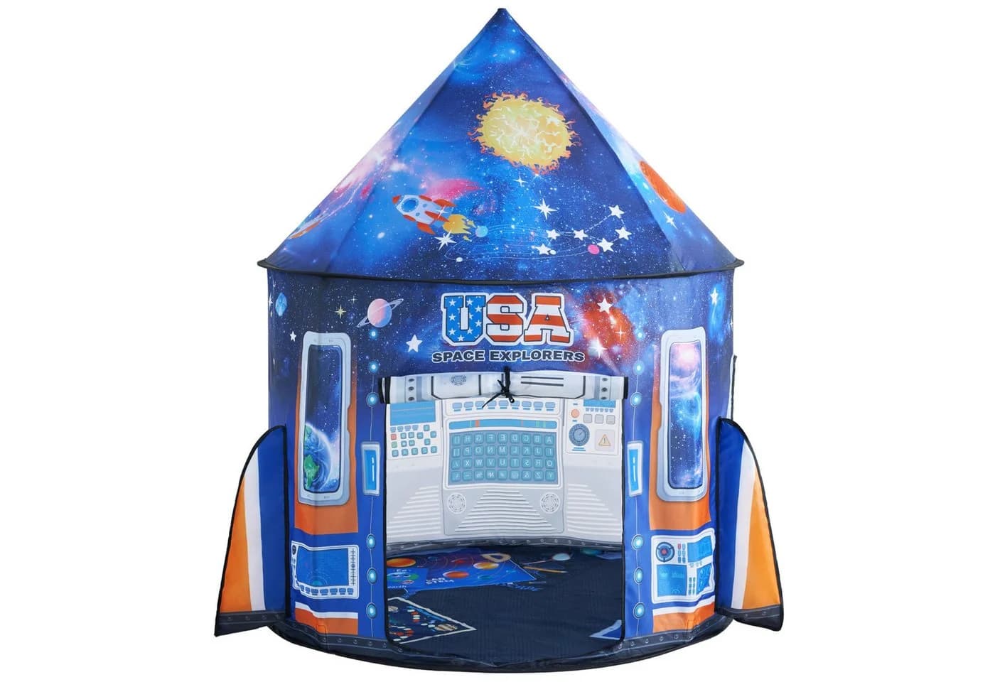 JOYIN Dinosaur Kinderzelt Pop-up Spielzelt Bunt - Bild 2