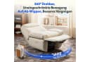 FLEXISPOT Relaxsessel Beige Elektrisch Verstellbar mit USB Bild 4