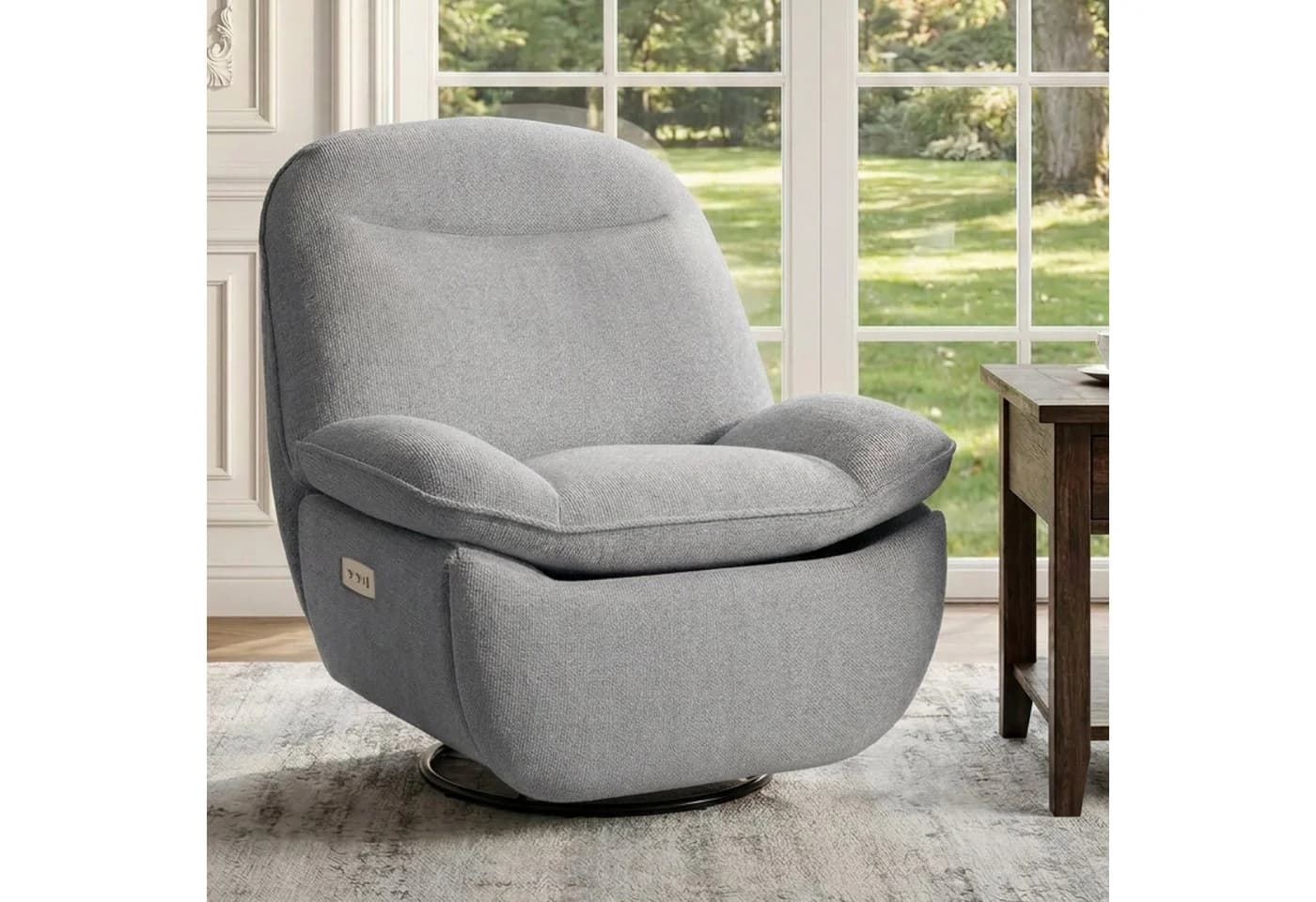 FLEXISPOT Relaxsessel Grau Elektrisch Verstellbar 145° - Bild 2