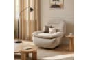 FLEXISPOT TV-Sessel Beige mit Wippfunktion & Stauraum Bild 2