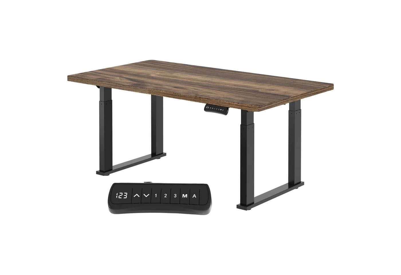 FLEXISPOT Schreibtisch Elektrisch Höhenverstellbar Schwarz 160x80 cm - Bild 2