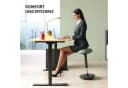 FLEXISPOT Drehhocker BH4 Grau mit Gummifuß und Höhenverstellung Bild 5