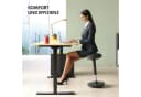 FLEXISPOT Drehhocker Schwarz mit Gummifuß und 30° Schaukelbar Bild 5
