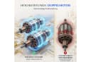 FLEXISPOT Elektrisches Höhenverstellbares Tischgestell 4-Bein Schwarz Dualmotor Bild 3