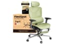 FLEXISPOT Bürostuhl ErgoX Grün 3D-Kopfstütze & Armlehnen Bild 2