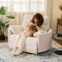 FLEXISPOT Elektrischer Relaxsessel Mochi Beige Zero-Wall USB Bild 2