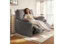 FLEXISPOT Elektrischer Relaxsessel Mochi Grau Chenille Zero-Wall Bild 2