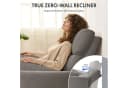 FLEXISPOT Elektrischer Relaxsessel Mochi Grau Chenille Zero-Wall Bild 5