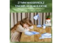 FLEXISPOT E200 Schreibtisch Elektrisch höhenverstellbar Massivholz Weiß Bild 5