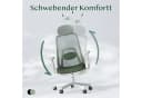 FLEXISPOT Ergonomischer Bürostuhl Grün mit Fußstütze und 10D-Lordosenstütze Bild 1