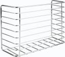 mDesign Hängekorb Küche Silber Verchromt Organizer Bild 2