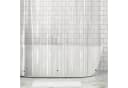 mDesign Duschvorhang XL Transparent PVC-frei 243,8 cm Bild 2