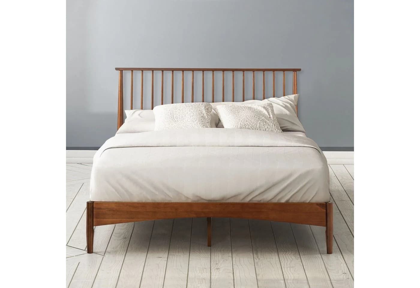 ZINUS Linda Wood Plattformbett 180x200 cm Mid-Century - Bild 5