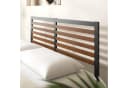 ZINUS Bettgestell Kai Bambus Metall Schwarz 140x200 cm Bild 4