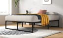 ZINUS Lorelei Bettgestell Metall Schwarz 160x200 cm Bild 2