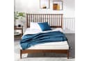 ZINUS Holzbett Linda Mid-Century 160x200 cm mit Kopfteil und Lattenrost Bild 1