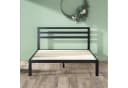 ZINUS Mia Metallbett mit Kopfteil 140x200 cm Schwarz Bild 4