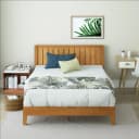 ZINUS Holzbett Alexis Mid-Century Design 140x200 cm Kiefernholz Bild 1