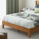 ZINUS Holzbett Alexis Mid-Century Design 140x200 cm Kiefernholz Bild 5