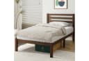 ZINUS Massivholzbett Leni Bambus 90x200 cm Bild 1