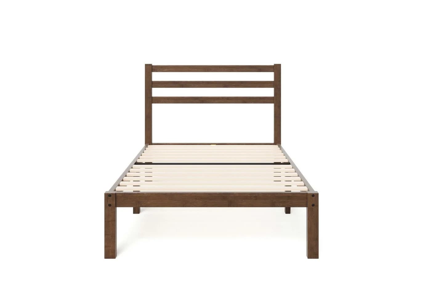 ZINUS Massivholzbett Leni Bambus 90x200 cm - Bild 4