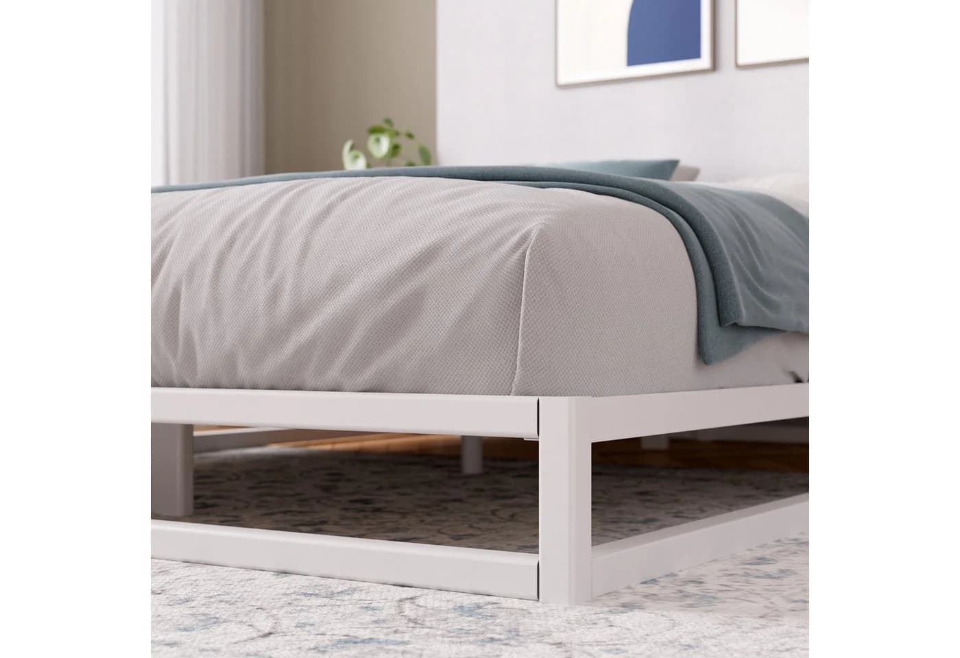 ZINUS Joseph Bettrahmen Moderner Design Bettrahmen mit Holzlattenrost - Bild 5