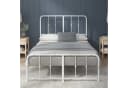 ZINUS Bettgestell Florence Bett mit Kopf- und Fussteil 140x200cm Weiß Bild 3