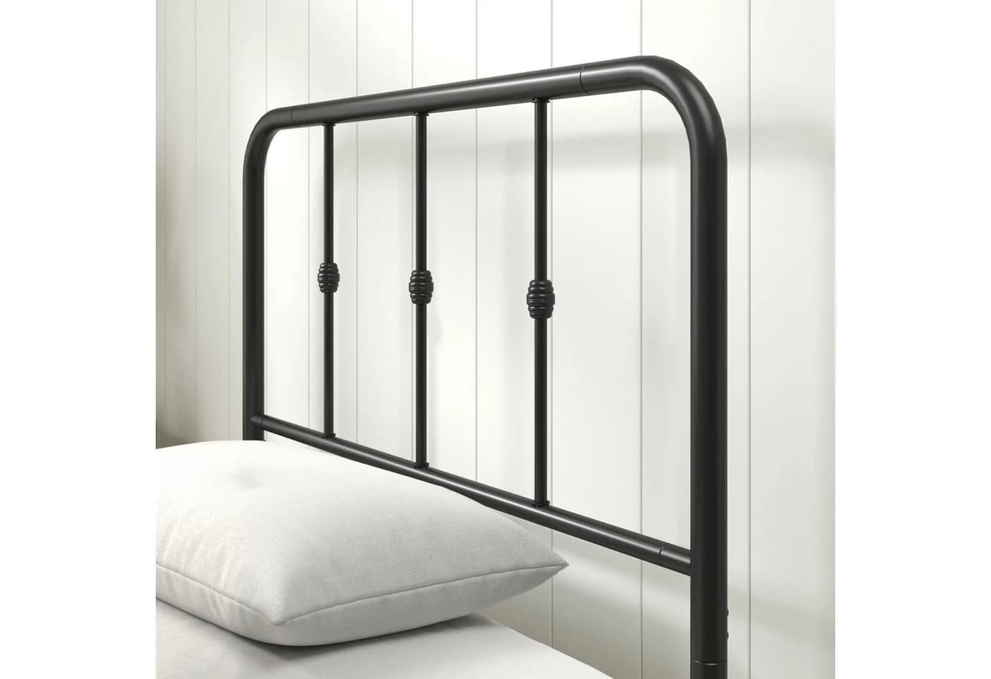 ZINUS Bettgestell Florence 90x200 cm Schwarz Metall - Bild 4