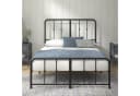 ZINUS Bettgestell Florence Bett mit Kopf- und Fussteil 140x200cm Schwarz Bild 3