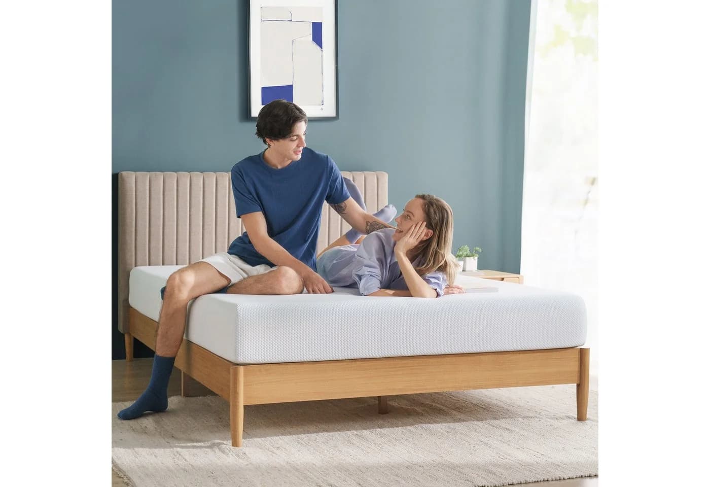 ZINUS Komfortschaummatratze Memory Foam 90x200 cm 20,3 cm