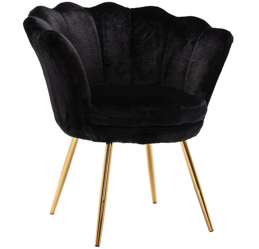 WAHSON OFFICE CHAIRS Loungesessel Weicher Samt Armlehnstuhl - Bild 2