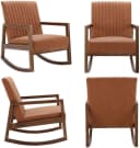 WAHSON OFFICE CHAIRS Schaukelstuhl Lederbezug Bild 4