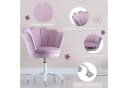 WAHSON OFFICE CHAIRS Loungesessel Samt Kinder Schreibtischstuhl Drehstuhl Violett Bild 3