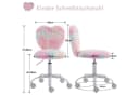 WAHSON OFFICE CHAIRS Schreibtischstuhl Kunstpelz Bunt Bild 5