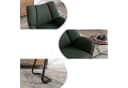 WAHSON OFFICE CHAIRS Loungesessel Grün Leinenstoff Bild 5
