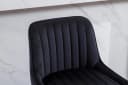 WAHSON OFFICE CHAIRS Barhocker Samt 2er Set Küchenhocker mit Lehne Weiß Bild 4